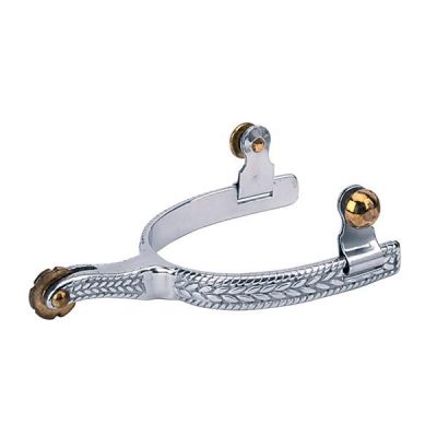 Kannukset Weaver Ladies' Roping Spur with Engraved Band