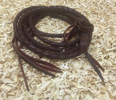 Punotut nahkaohjat GVR