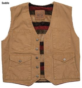 Schaefer Vintage Mesquite Vest Blanket Lined liivi