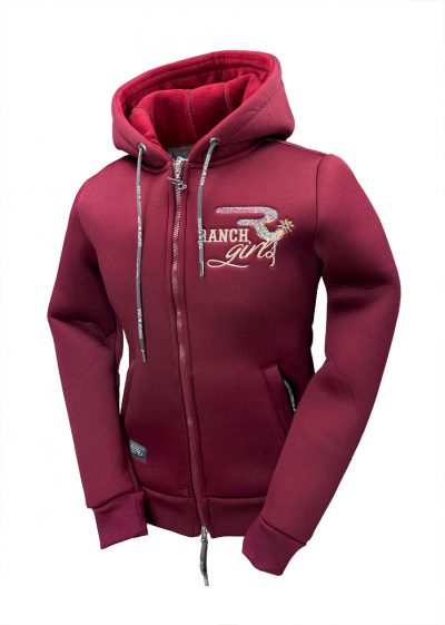 Ranchgirl Thermo Hooded Jacket Stacy wine takki