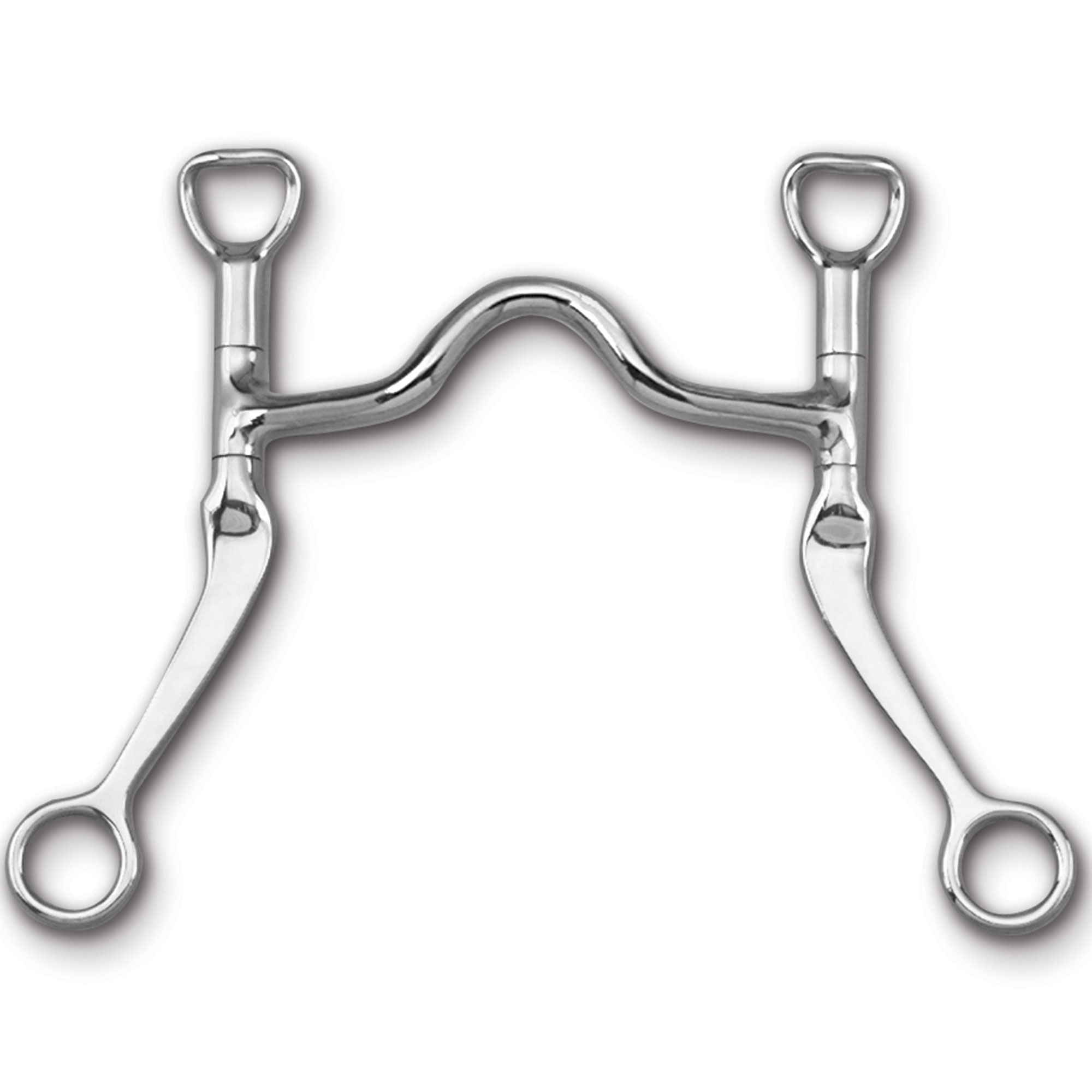 Myler Flat Shank Low Narrow Port 12,7 cm