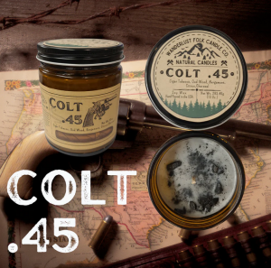Soijavahakynttilä Colt .45
