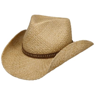 Olkihattu Stetson Fair Oaks Western Raffia Hat