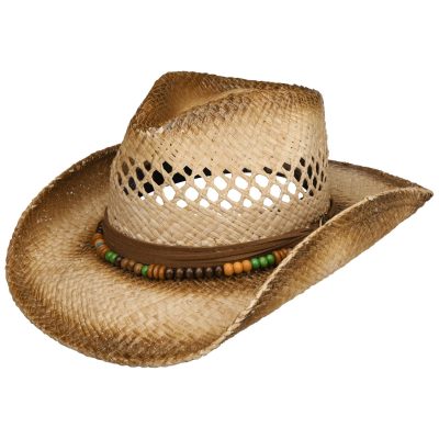 Olkihattu Stetson Meyersville Western Straw Hat