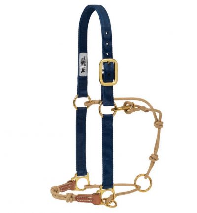 Riimu Weaver Horseman’s Halter sivurenkaalla