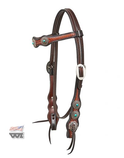 Suitset Horseman's Tack Oldstyle w/Navajo Conchas