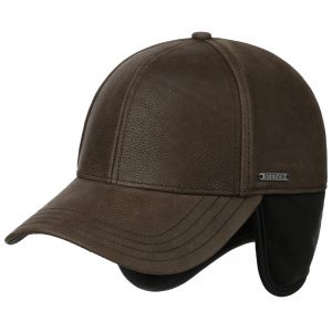 Cap Stetson Baseball Chevrette Cowhide with Ear Flaps lippalakki korvaläpillä