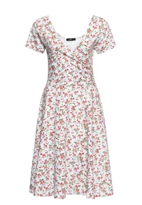 Retromekko Queen Kerosin Swing Dress in Wrap Look