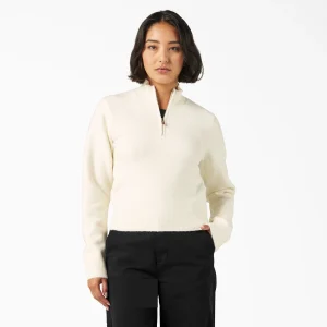 Dickies Women’s Ruston Quarter Zip Sweater neulepaita