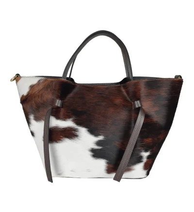 Laukku Florence Leather Handbag Fur