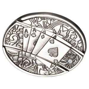Vyönsolki taittoveitsi Poker Cards