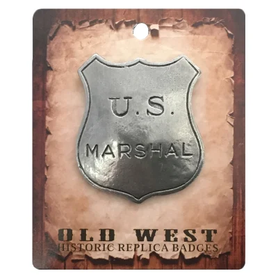 Rintamerkki Old West Badge U.S. Marshal