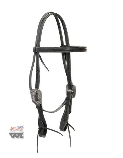 Suitset PC Black Latigo Headstall