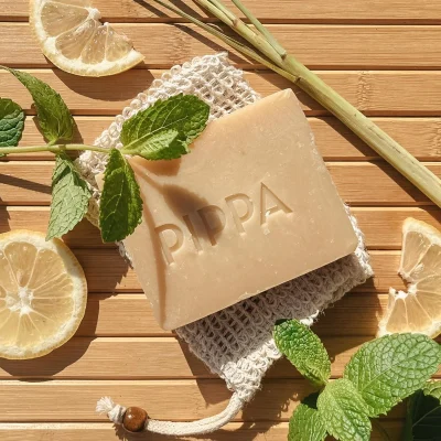 PIPPA Shampoobar Lemongrass & Mint 180g