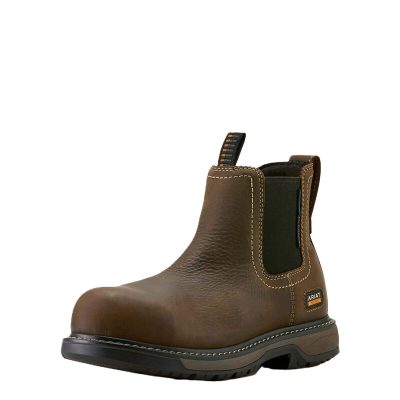 Ariat Women's Work Boot Riveter Chelsea Waterproof Composite Toe