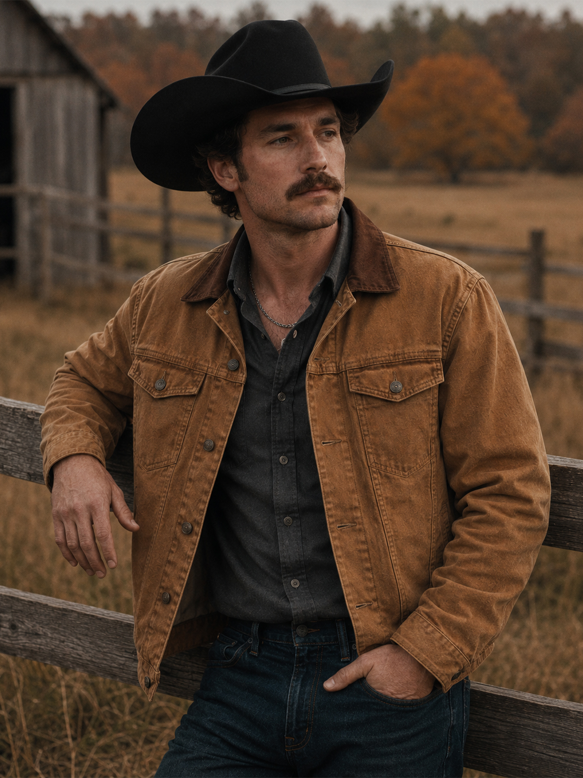 Scippis Men's Canvas Jacket kangastakki