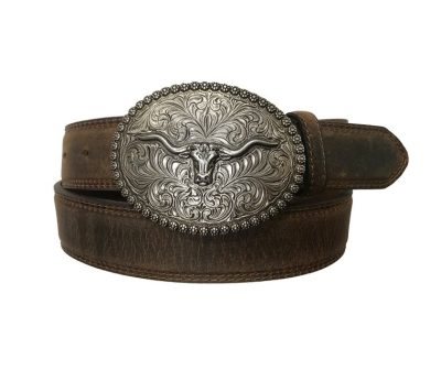 Vyö Twisted X Belt Longhorn